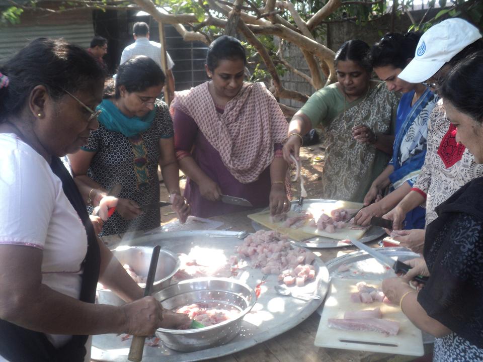 Fish Pickle Preparation 2014