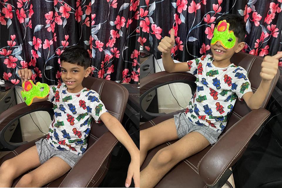 Mask Day Ethan Anish