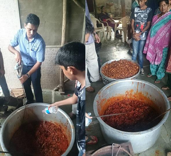 Fish Pickle Preparation 2015