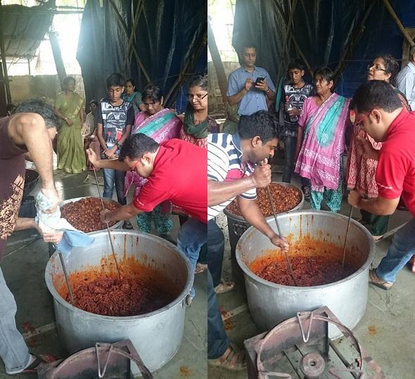 Fish Pickle Preparation 2015
