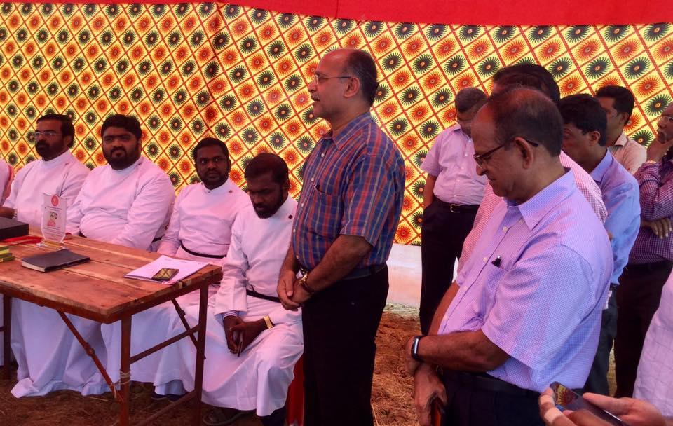 Foundation Stone Laying Ceremony of SHALOM  Mission 