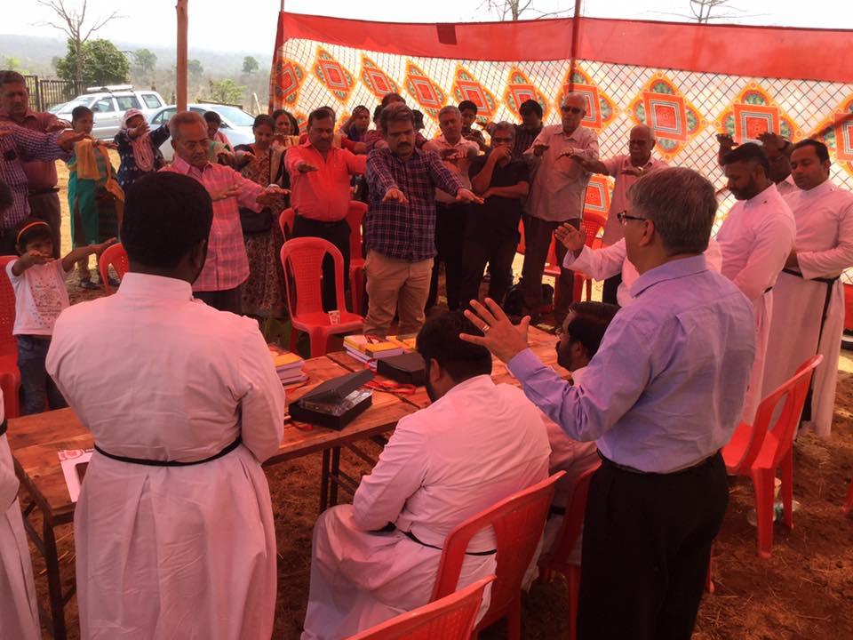 Foundation Stone Laying Ceremony of SHALOM  Mission 