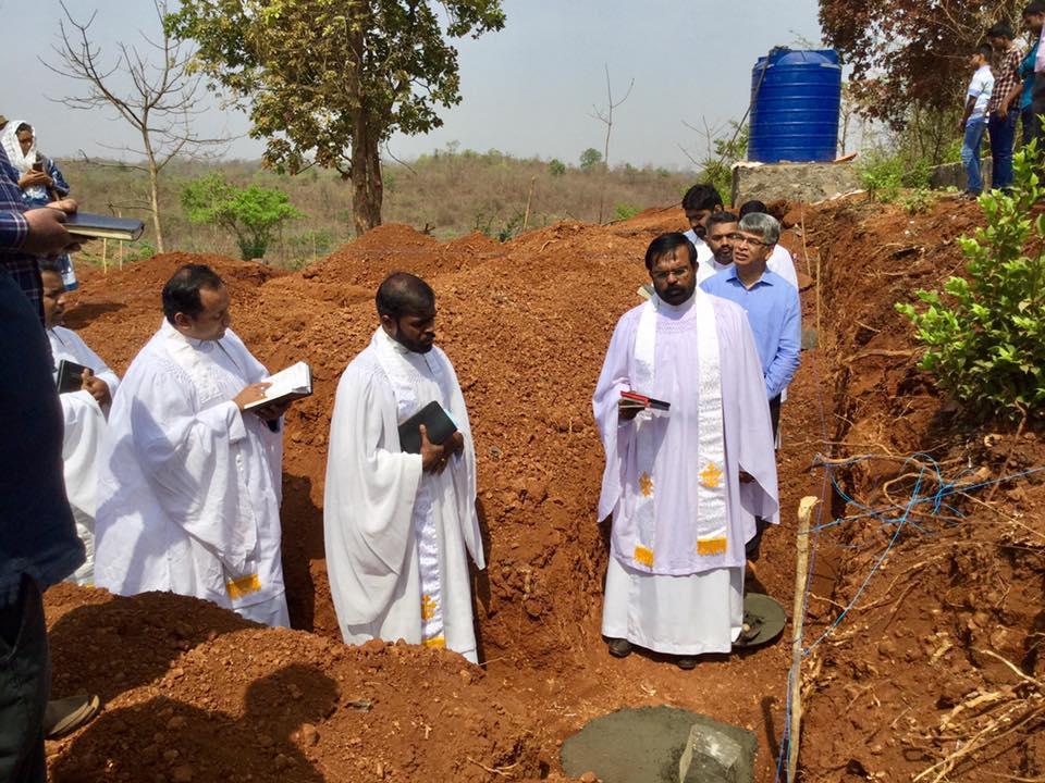 Foundation Stone Laying Ceremony of SHALOM  Mission 