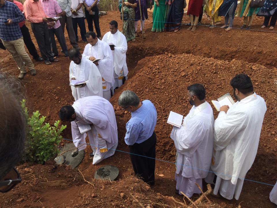 Foundation Stone Laying Ceremony of SHALOM  Mission 